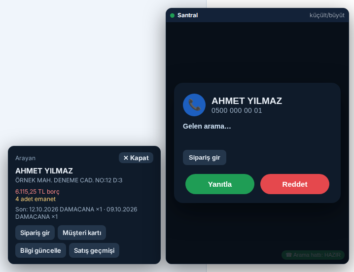 Arayan şeridi ve santral kutusu yakın plan